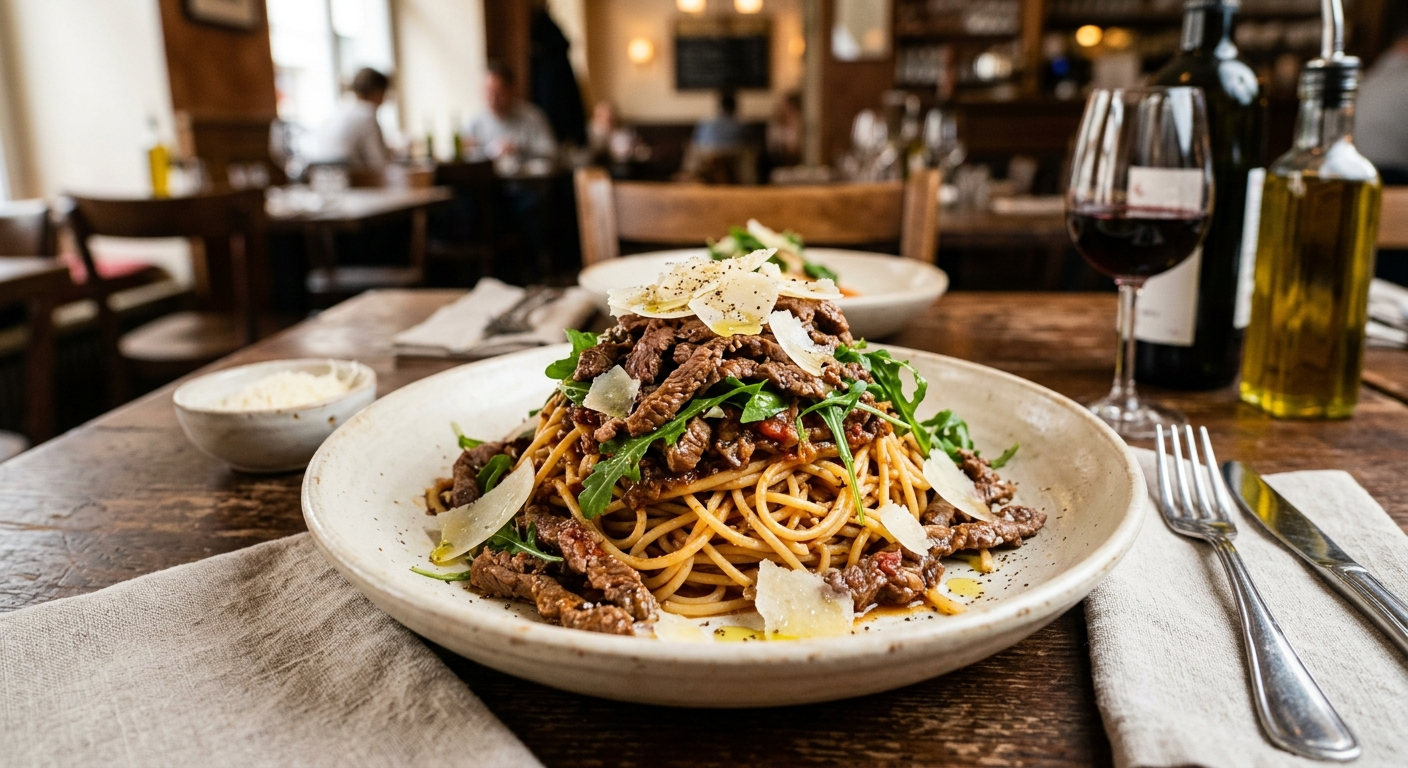 Spaghetti de bœuf